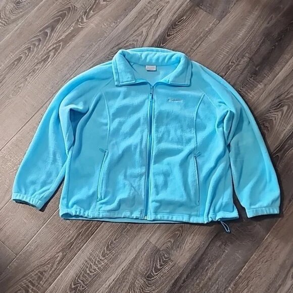🦩 Columbia Sportswear 'Benton Springs' full zip Fleece Jacket 🦩 - Picture 1 of 5